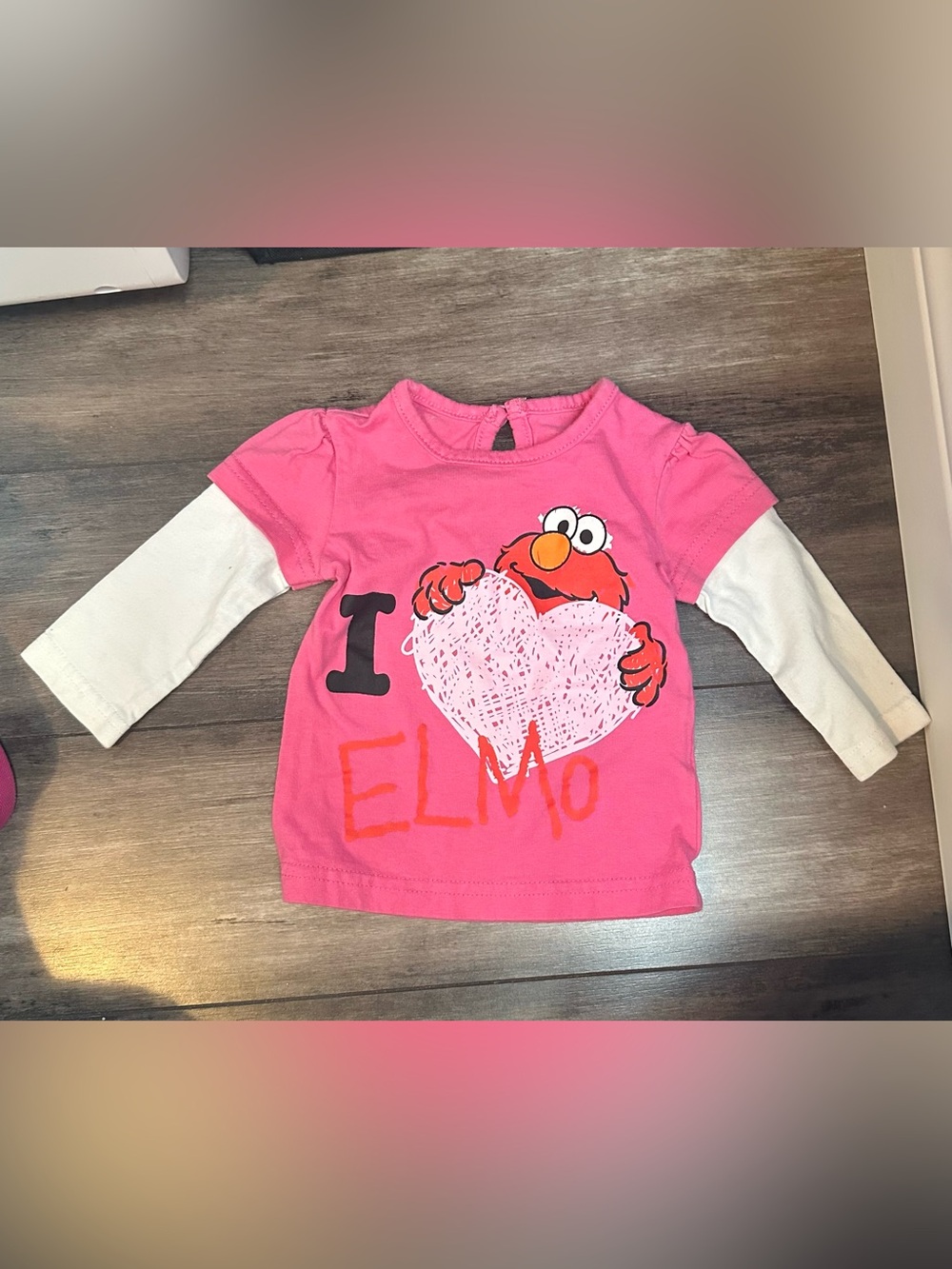 Elmo Long Sleeve Shirt 6M